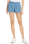 Patagonia Barely Baggies Shorts In Pigeon Blue-pgbe