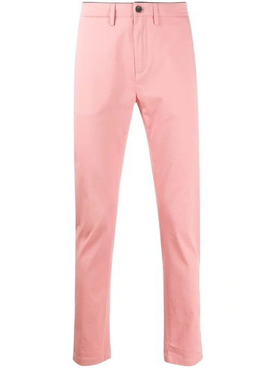 Department 5 Mike Slim-fit Chinos In Pink