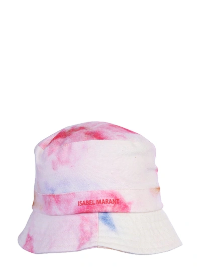 Isabel Marant "haley" Hat In Pink