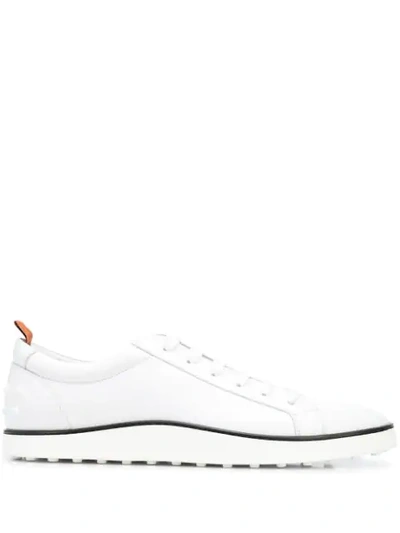 Tod's Men's Cassetta 52b Leather Sneakers In White