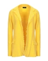 Roberto Collina Suit Jackets In Yellow