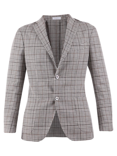 Boglioli Single-breasted Jacket In Beige