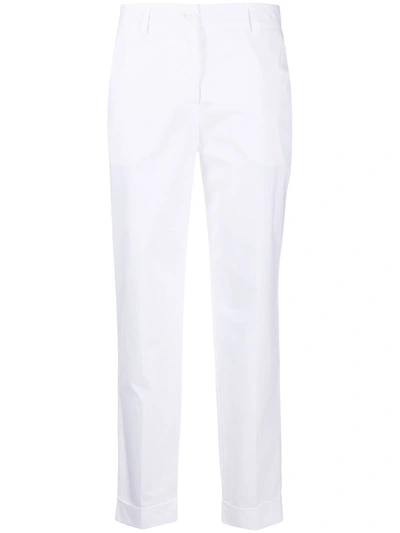 P.a.r.o.s.h Canyon Straight-leg Trousers In White