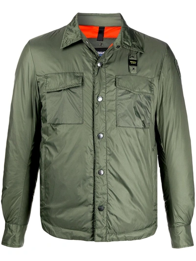 Blauer Warren Padded Jacket In Green