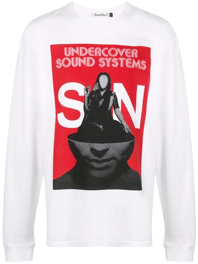 Undercover Graphic Print T-shirt In White