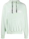 United Standard Drawstring Logo Sweatshirt In Green