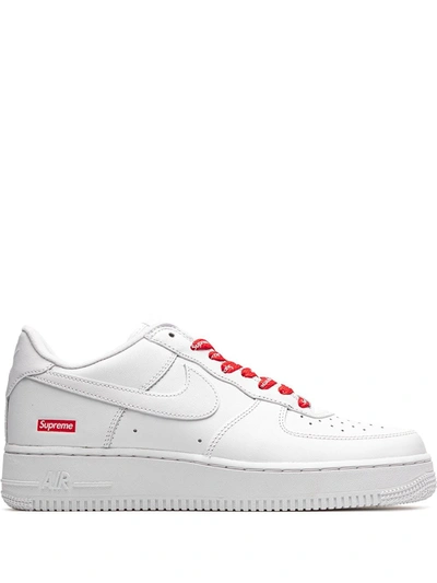 Nike X Supreme Air Force 1 Sneakers In White