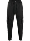 Represent Elasticated Cargo Pants In Black