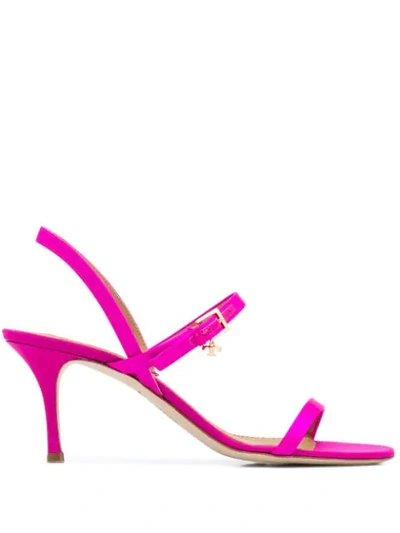Tory Burch Open Toe Sandals In Pink