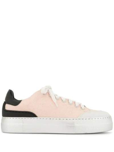 N°21 Colour-block Trainers In Pink