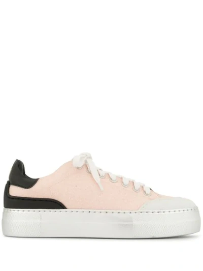 N°21 Colour-block Sneakers In Pink