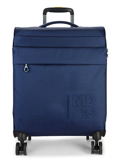 Mandarina Duck 22-inch Cabin Trolley Suitcase In Dress Blue