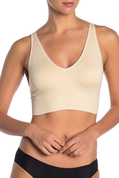 Yummie By Heather Thomson Seamless Molded Bra In Nude