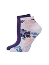 Natori Women's Josie Bold Floral 2-pairs Low-cut Socks In Pink