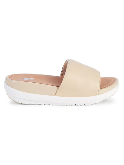 Fitflop Loosh Luxe Slides In Nude