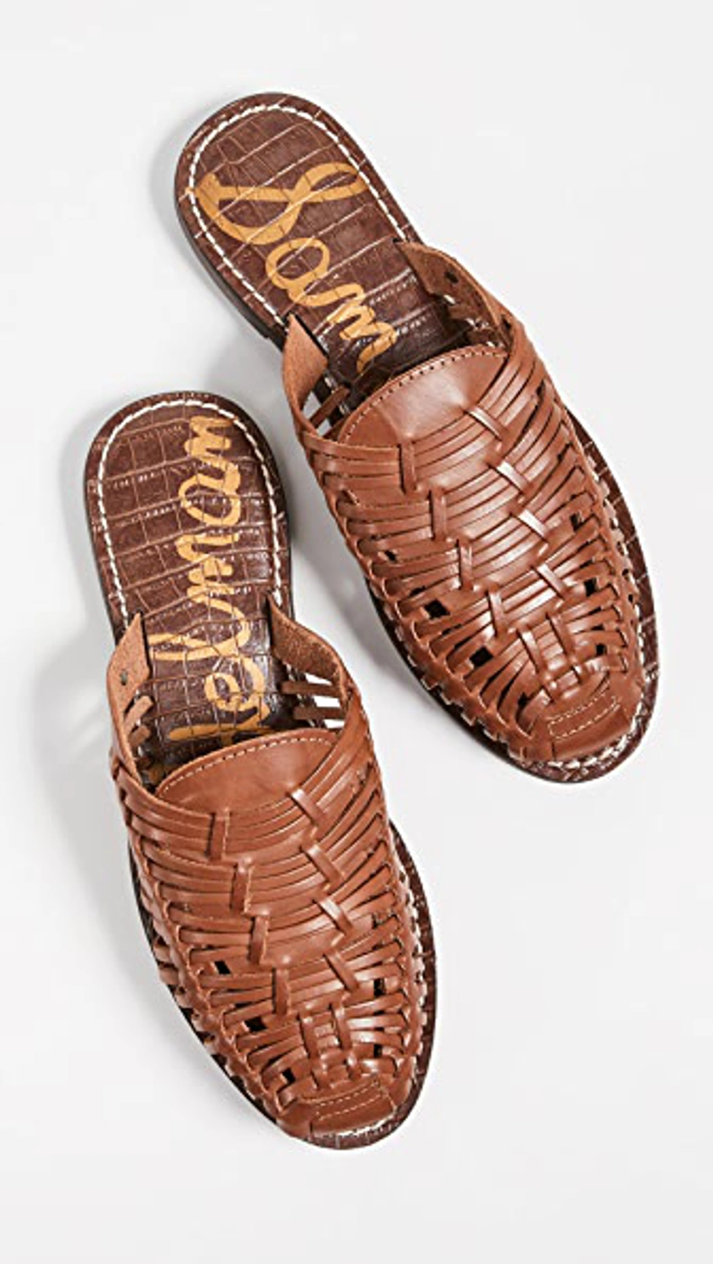 Sam Edelman Huarache Huarache Leather Mules Sam Edelman  display picture 2
