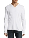 Zadig & Voltaire Monas Cotton Tee In Blanc