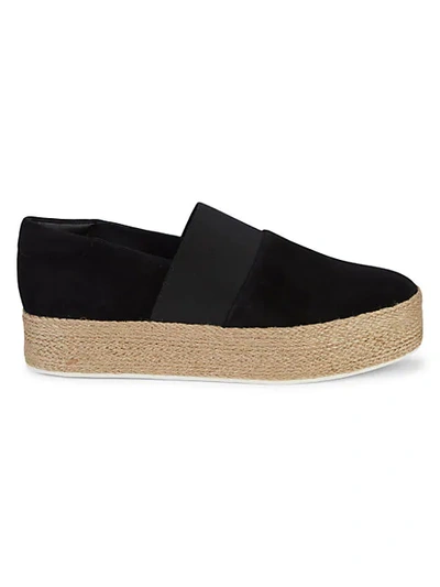 Vince Winford Espadrille Loafers In Black