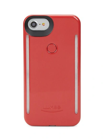 Lumee Light-up Iphone 6/6s Plus Case In Crimson Red