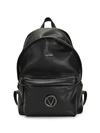 Valentino By Mario Valentino Men's Seanye Leather Backpack In Black