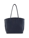 Marc Jacobs Supple Group Leather Tote In Light Grey