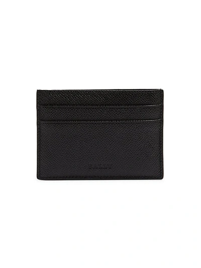 Bally Textured Leather Card Case