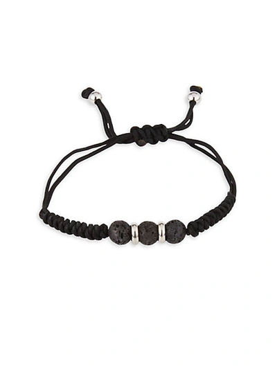 Degs & Sal Beaded Adjustable Bracelet In Black