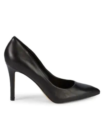 Saks Fifth Avenue Women's Cady Leather Pumps In Black