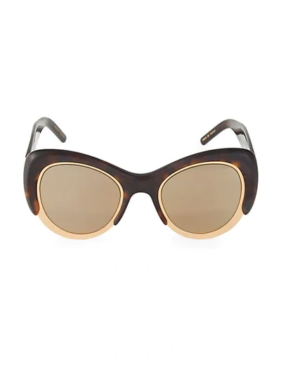 Pomellato 48mm Cat Eye Sunglasses
