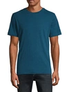 Theory Men's Solid Cotton T-shirt In Olympic