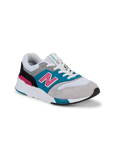 New Balance Baby Girl's 997h Laced Sneakers In Teal