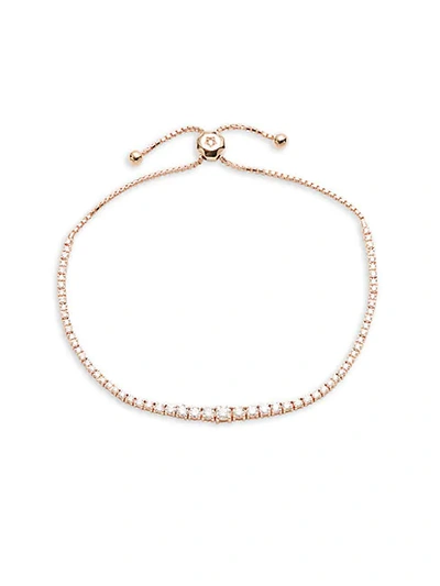Saks Fifth Avenue 14k Rose Gold & Diamond Bracelet