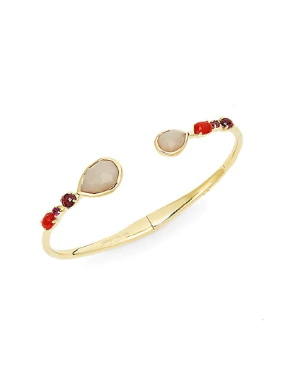 Ippolita Rock Candy 18k Yellow Gold & Multi-stone Cuff Bracelet