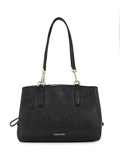 Calvin Klein Textured Pvc Tote