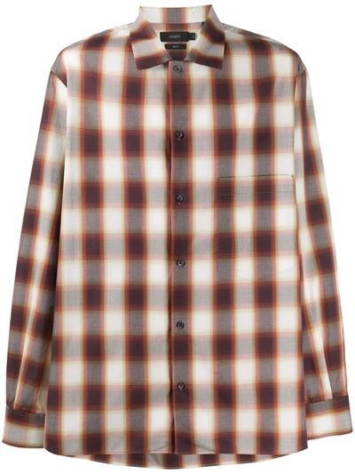 Joseph Azzedine West End Madras Shirt In White