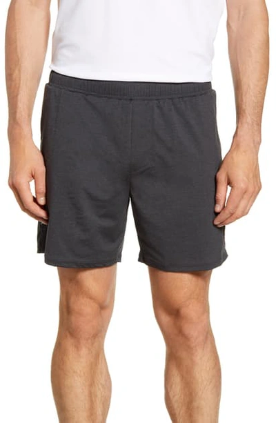 Rhone Men's Swift 6" Knit Lined Running Shorts In Asphalt Heather