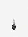 Monica Vinader Fiji Bud Mini Sterling Silver And Black Onyx Pendant