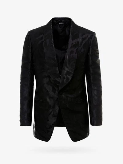 Tom Ford Blazer In Black