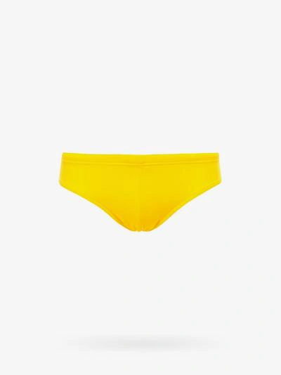 Dsquared2 Swim Slip In Yellow