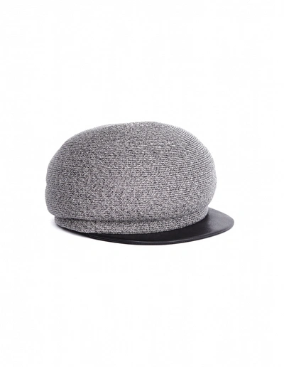 Y's Grey Wool Cap