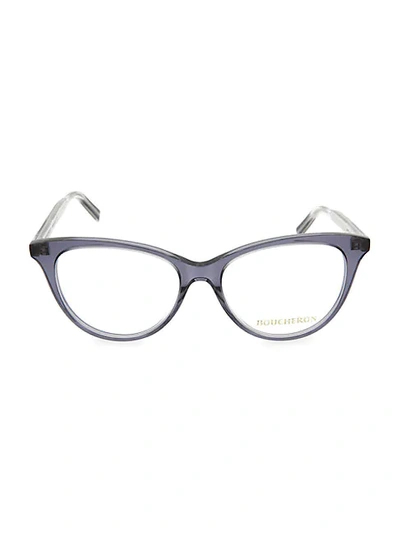 Boucheron 52mm Cat Eye Optical Glasses