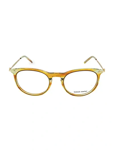 Tomas Maier 50mm Round Glasses In Gold