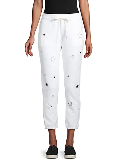 N:philanthropy Star Night Sweatpants In White