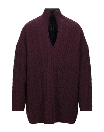 Balenciaga Sweaters In Deep Purple