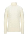 Grey Daniele Alessandrini Turtlenecks In White