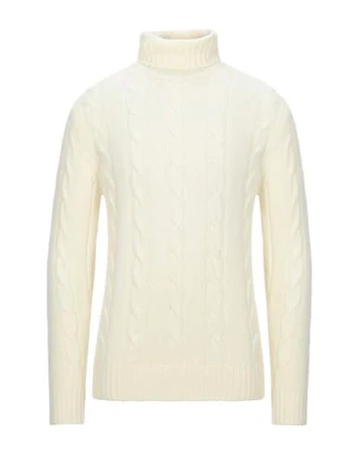 Grey Daniele Alessandrini Turtlenecks In White