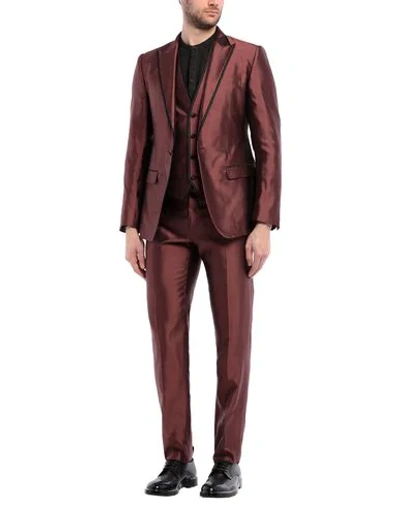 Dolce & Gabbana Suits In Red