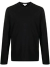 James Perse Raglan-sleeve T-shirt In Black