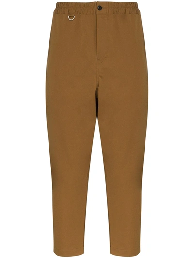 Sophnet Cropped Trousers In Brown
