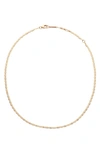 Lana Jewelry 14k Yellow Gold Choker Necklace